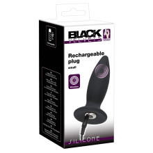 Black Velvets Konisk Vibrerende Analprop L11cm