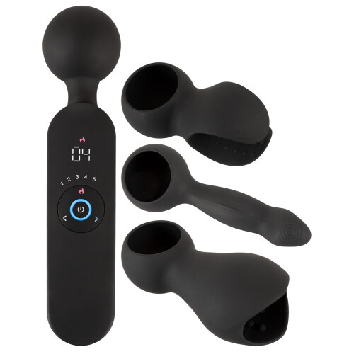 Wand Vibrator with 3 Attachments 1