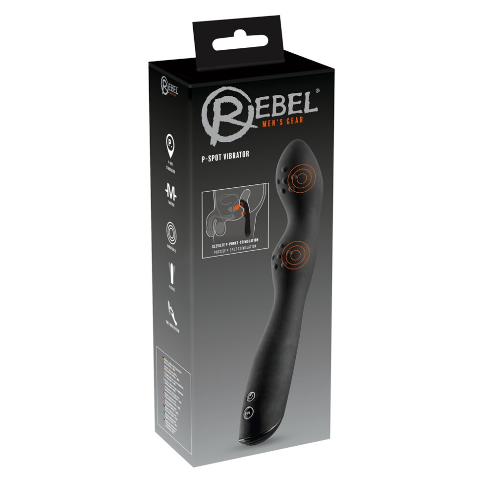 Rebel Black P-Spot Vibrator