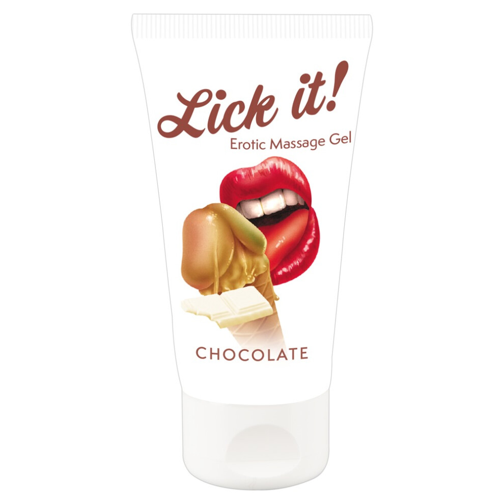 Lick It! Erotic Massage Gel Chocolate