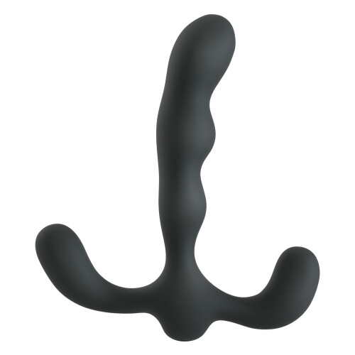 ANOS Silikone Vibrerende 3-armet Prostata Stimulator Sort 1