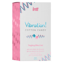 INTT Vibrerende Gel med Prikkende Effekt Candyfloss 15 ml