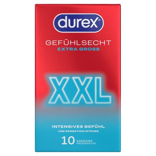 Durex Gefühlsecht Extra groß XXL