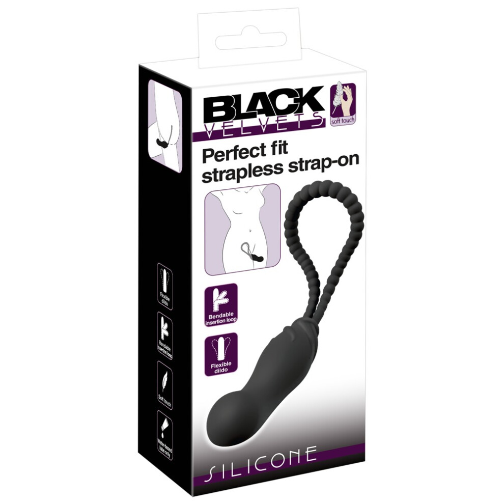 Black Velvets Black Perfect Fit Strapless Strap-On