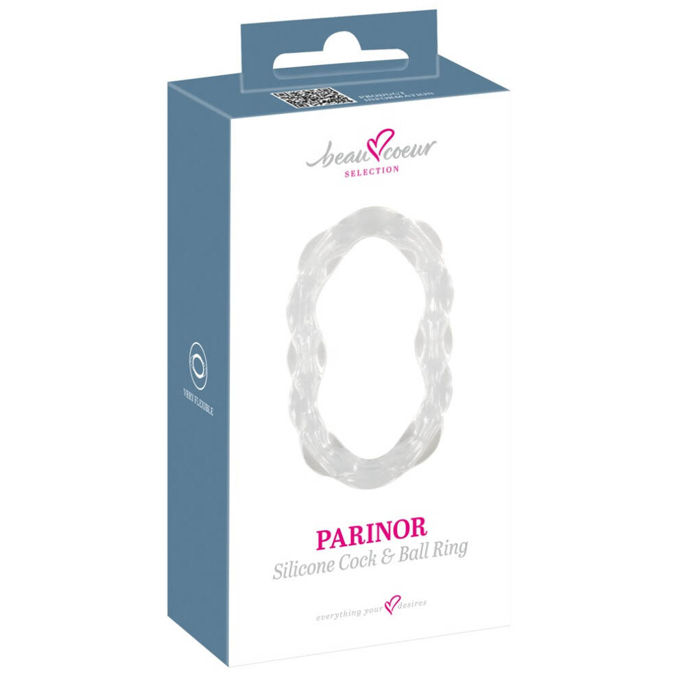 Beau Coeur Parinor Silicone Cock & Ball Ring