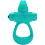 PRETTY LOVE - FIGGY GREEN RABBIT VIBRATOR RING 2