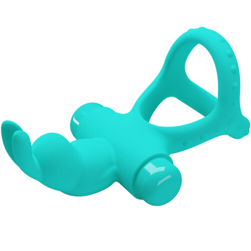PRETTY LOVE - FIGGY GREEN RABBIT VIBRATOR RING 2