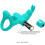 PRETTY LOVE - FIGGY GREEN RABBIT VIBRATOR RING 5