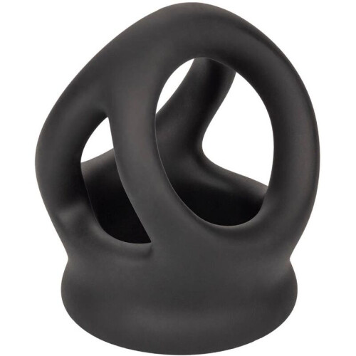 CALEXOTICS - ALPHA DUAL CAGE RING BLACK 2