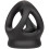 CALEXOTICS - ALPHA DUAL CAGE RING BLACK 4