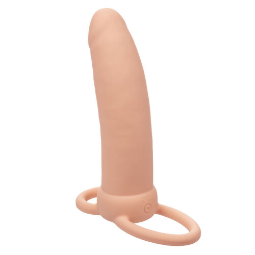 CALEXOTICS - MAXX THICK DUAL PENETRATOR 10 VIBRATIONS FLESH 1