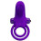 PRETTY LOVE - PURPLE VIBRATING PENIS RING 2