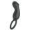 PRETTY LOVE - TRAE VIBRATING BLACK RING WITH STIMULATOR 3