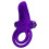 PRETTY LOVE - PURPLE VIBRATING PENIS RING 4