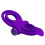PRETTY LOVE - PURPLE VIBRATING PENIS RING 5