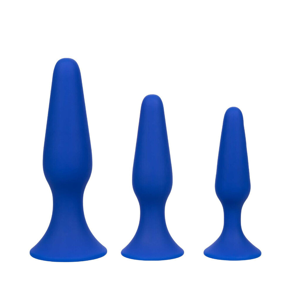 Calexotics Blue - Admiral Kit 3 Anal Plug