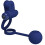 PRETTY LOVE - REMINGTON DOUBLE VIBRATING RING WITH PLUG BLUE 3