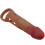 PRETTY LOVE - PRESTON VIBRATING PENIS SLEEVE 18 CM 3