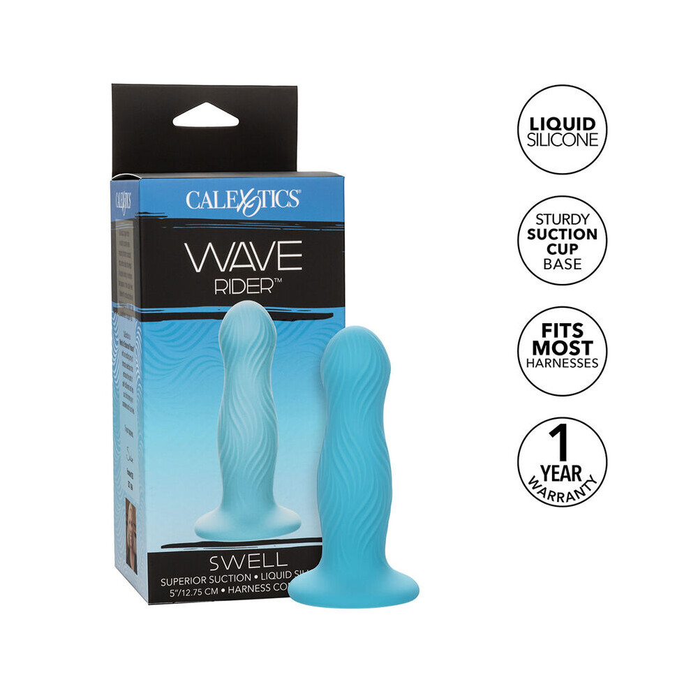 Calexotics Blue - Wave Rider Swell Anal Plug