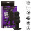 CALEXOTICS - ROCK BOTTOM BEADED ANAL PLUG 10 VIBRATIONS SILICONE BLACK 1