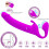 PRETTY LOVE - ZANINI STRAPLESS STRAP-ON 10 VIBRATIONS PURPLE 1