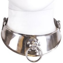 METAL HARD - RESTRAINT COLLAR WITH RING