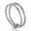 METAL HARD - DOUBLE GLANS RING 28MM 1