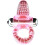 BAILE - SWEET ABS 10 RHYTHMS RING PINK VIBRATOR PENIS RING 1
