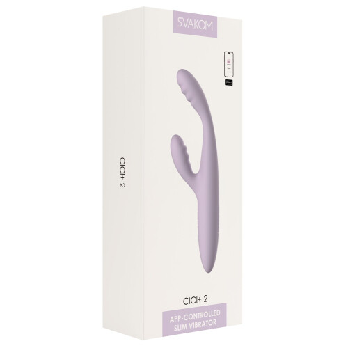 Svakom Cici+ 2 App Controlled Slim Rabbit Vibrator