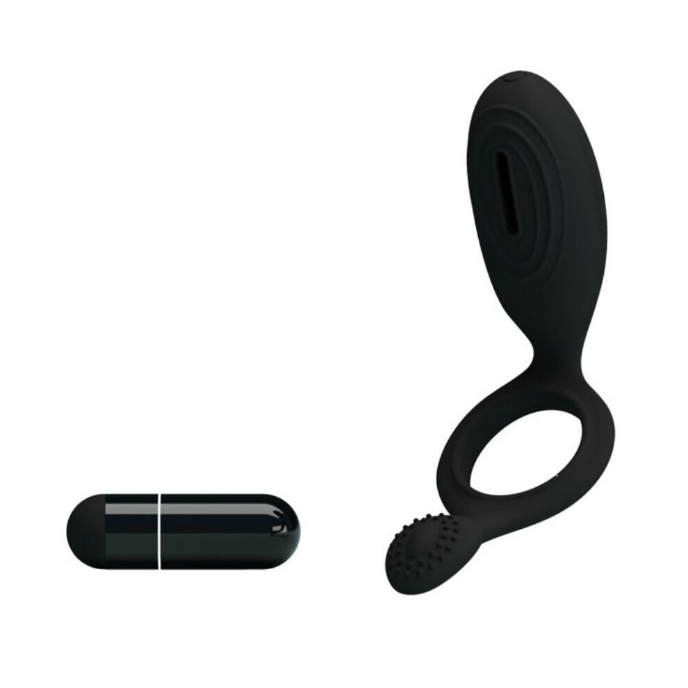 Pretty Love Male Pretty Love - Ethel Vibrating Ring With Stimulator