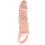 BAILE - PENIS EXTENDER SHEATH WITH VIBRATION AND STRAP FOR TESTICLES 13.5 CM 1