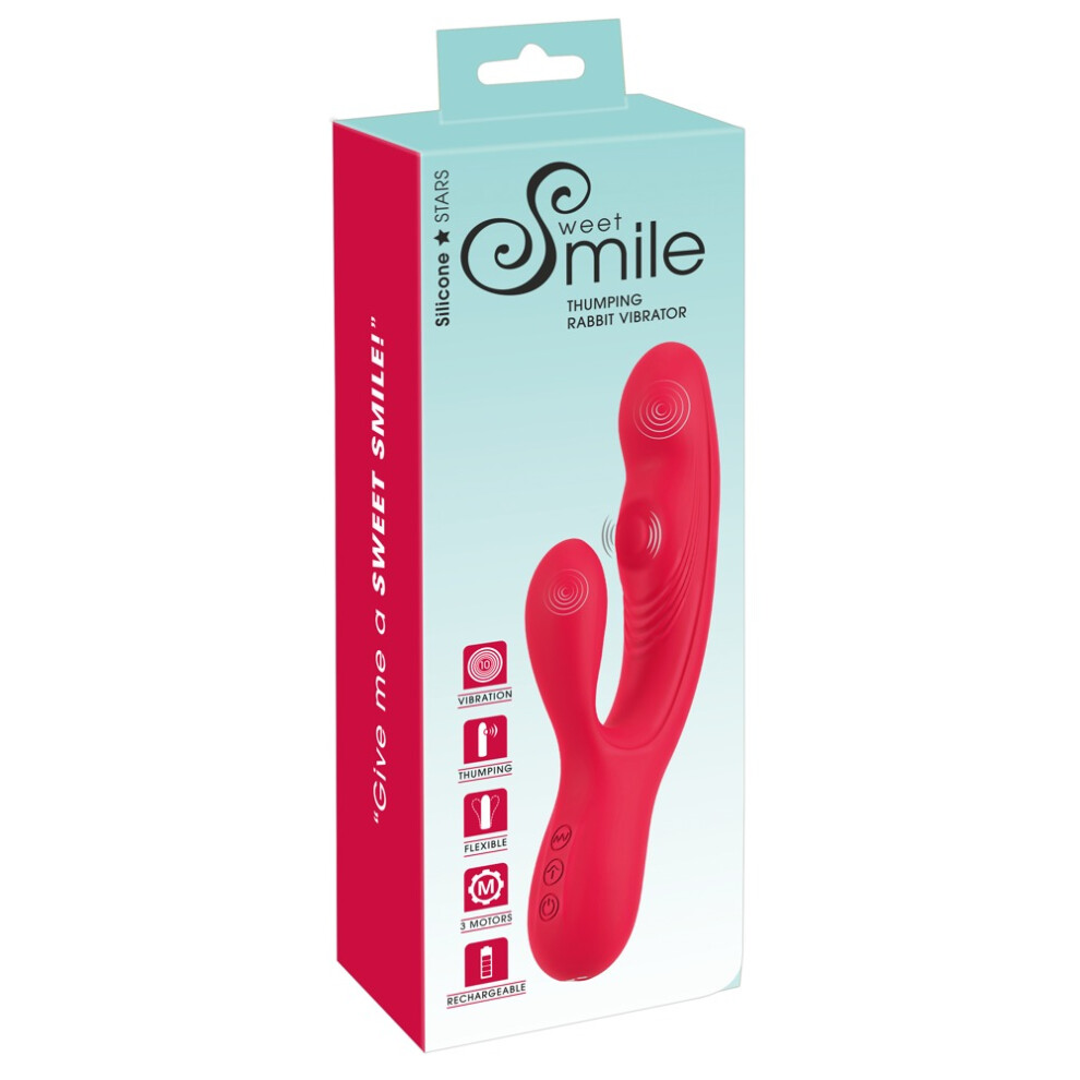 Sweet Smile Thumping Rabbit Vibrator