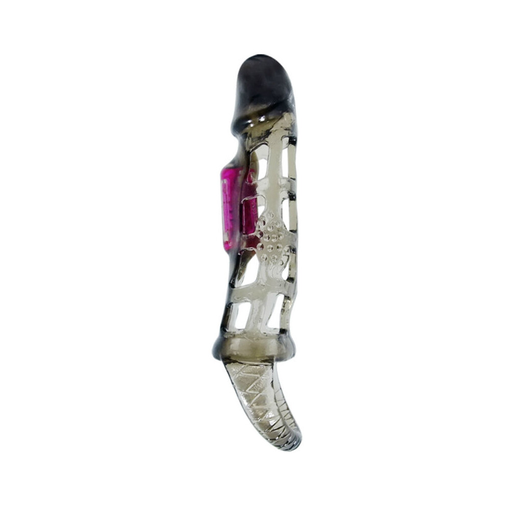 Baile For Him Baile - Penis Extension Sleeve With Vibration And Strap 13.5 Cm