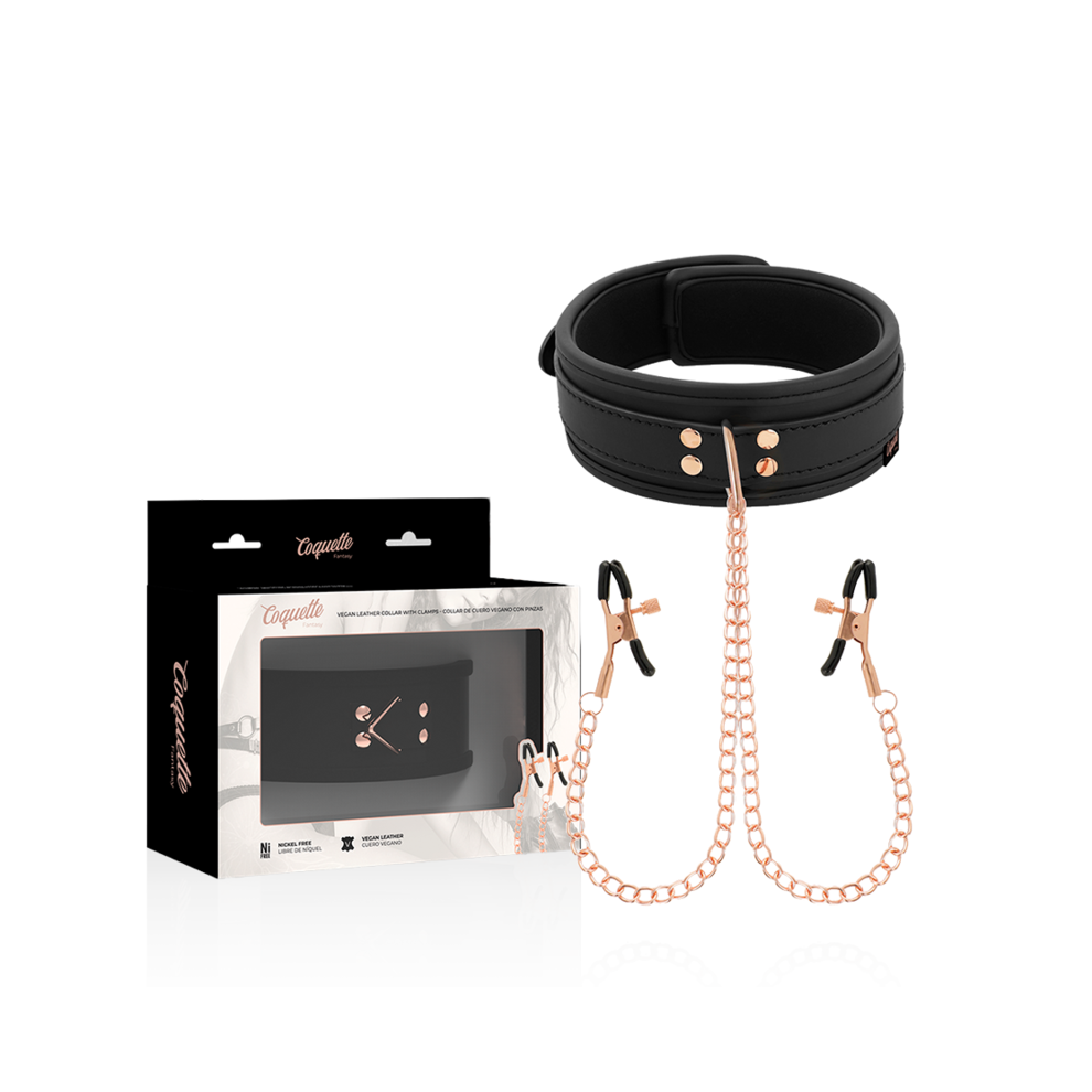 Coquette Fantasy Coquette Chic Desire - Fantasy Nipple Clamp Necklace With Neoprene Lining