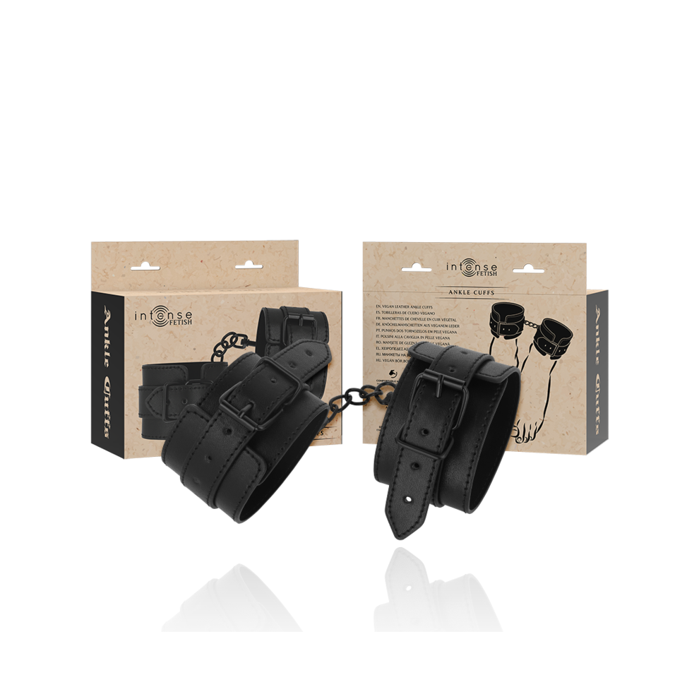 Intense Fetish Intense - Fetish Vegan Leather Ankle Cuffs