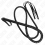 KINK - LONG BLACK SNAKE WHIP 210 CM 1