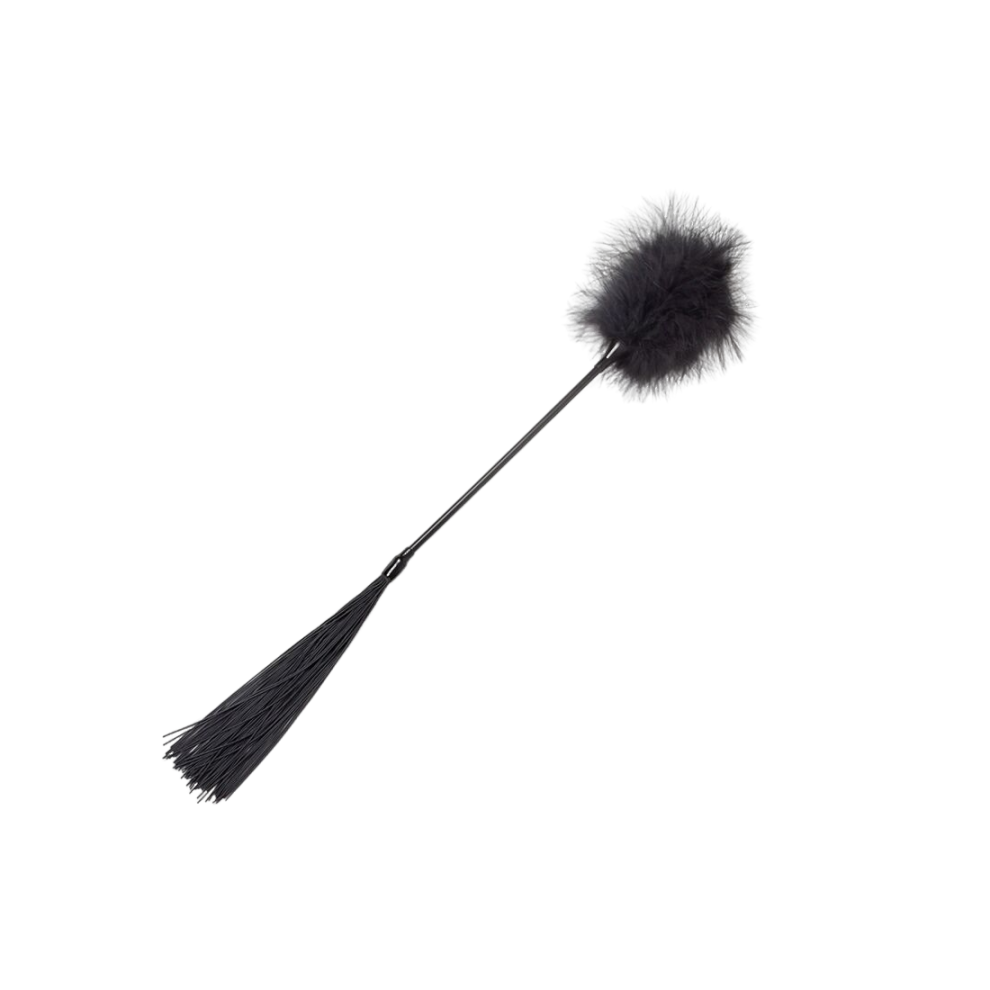 Secretplay 100% Fetish Black Secret Play - Duster + Whip
