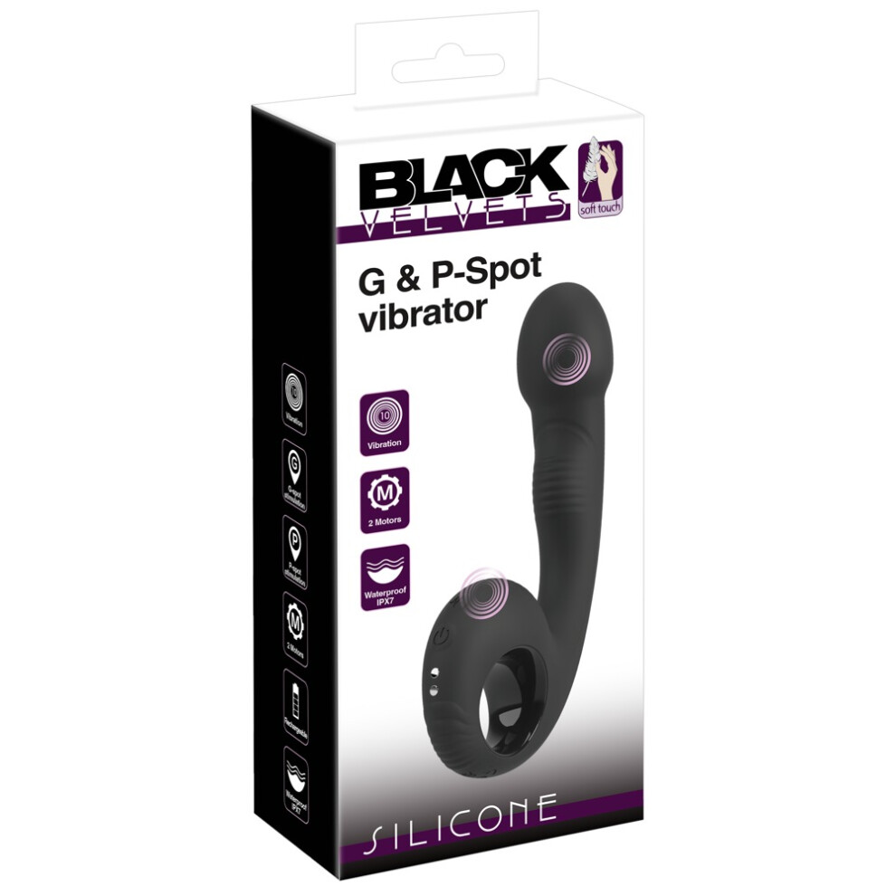 Black Velvets Black G & P-Spot Vibrator
