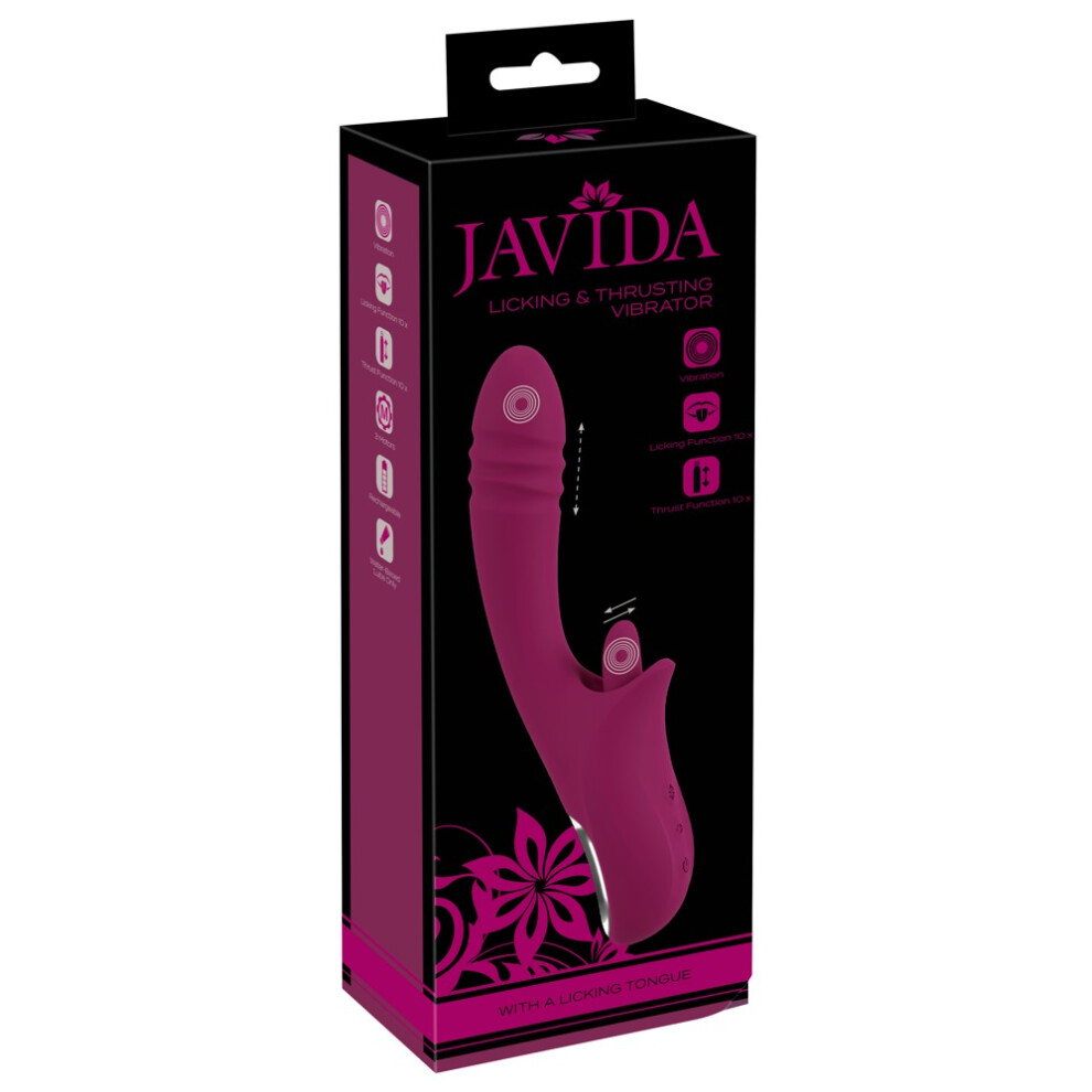 Javida Licking & Thrusting Vibrator