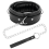 DARKNESS - SOFT LEATHER NECKLACE WITH CHAIN 2