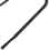 DARKNESS - BLACK BONDAGE WHIP 210CM 2