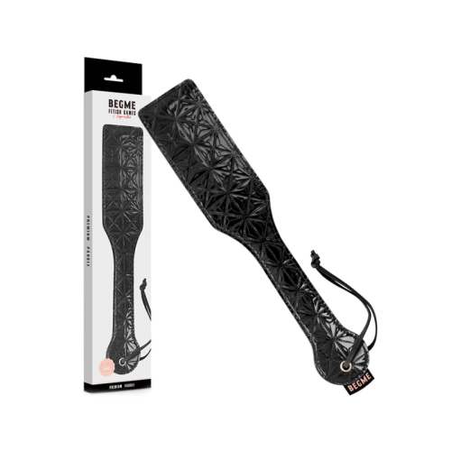 BEGME - BLACK EDITION VEGAN LEATHER PADDLE 1