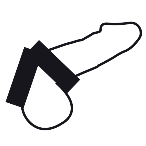 DARKNESS - DOUBLE FLEXIBLE PENIS RING 2