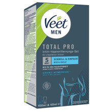 Men TOTAL PRO Intimate Hair Removal Set