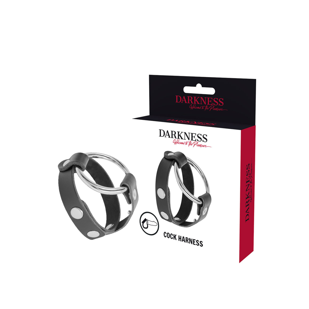 Darkness Bondage Darkness - Bdsm Cock And Testicle Ring