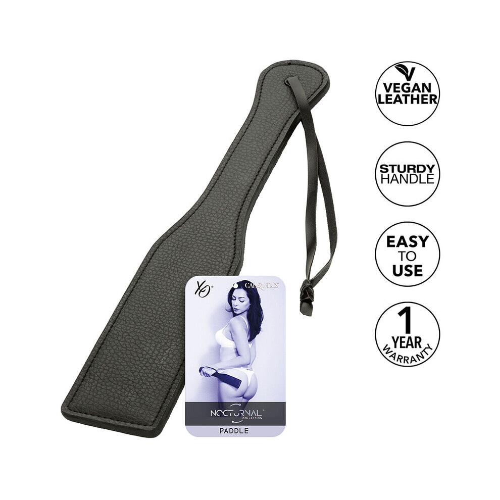 Calexotics Black - Nocturnal Paddle Leather