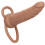 CALEXOTICS - PERFORMANCE MAXX RECHARGABLE DUAL PENETRATOR BROWN SKIN 1