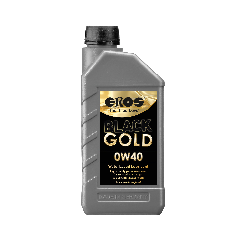 Eros Classic Line Black/Gold Eros - 0W40 Waterbased Lubricant 1000 Ml