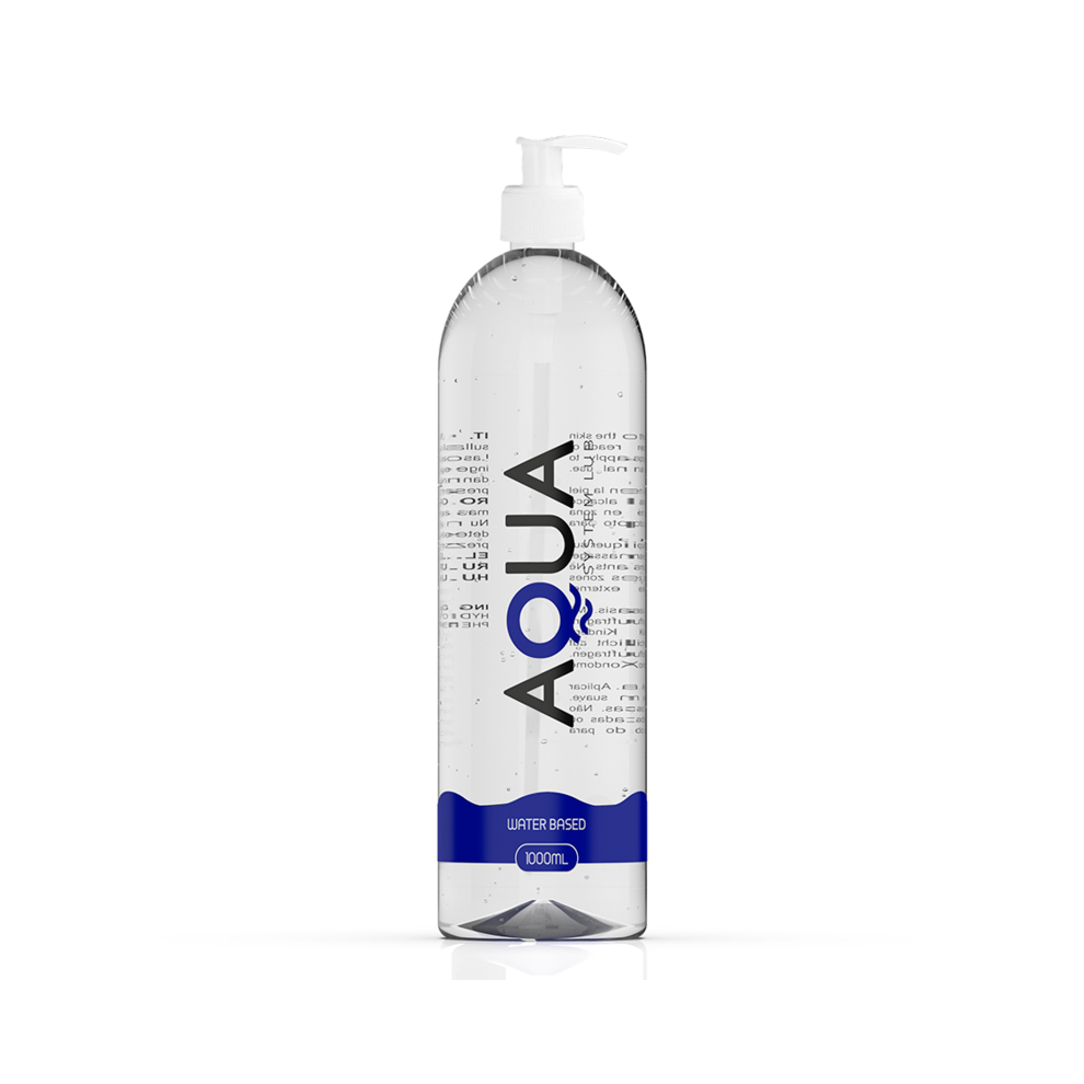 Aqua Quality - Water Based Lubricant 1000 Ml