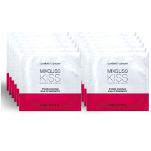 MIXGLISS - WATER BASED LUBRICANT STRAWBERRY FLAVOR 12 SINGLE DOSE 4 ML
